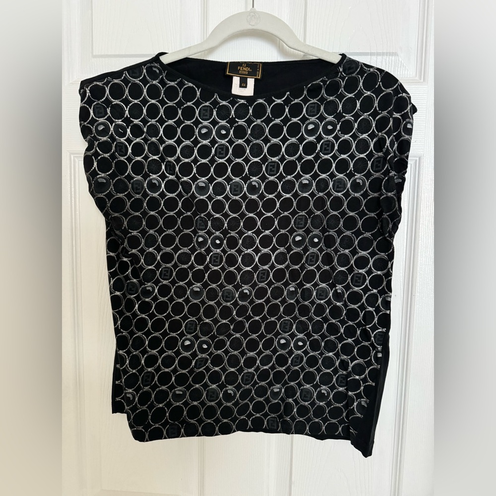 Vintage Monogram Fendi Top
